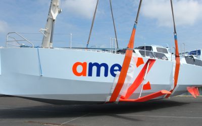 AmerX40 : cruise ship with foils