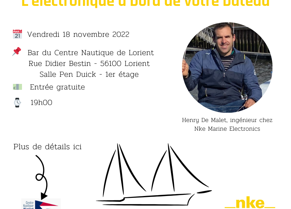 [Conference – Centre Nautique de Lorient]